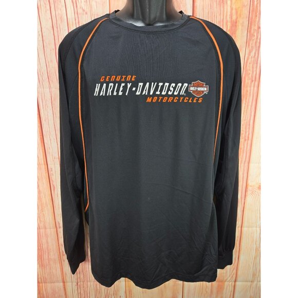 Harley-Davidson Motorcycles Performance Shirt Large Nags Head NC - Picture 1 of 6